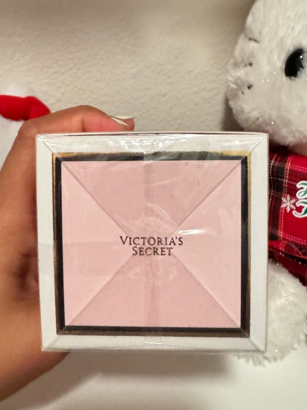 Victoria's Secret Tease - Light Pink with Gold Trim - Picture 3 of 5